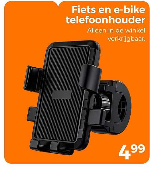 Fiets en e-bike telefoonhouder
