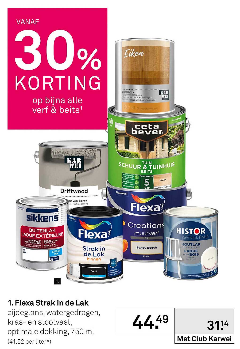 Flexa Strak in de Lak