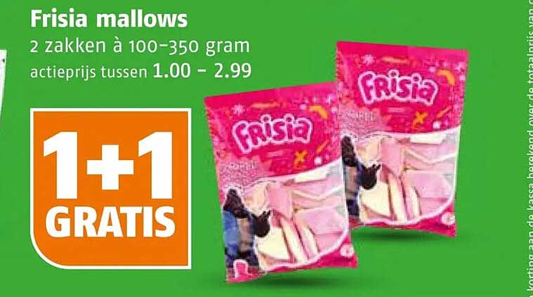 Frisia mallows 1+1 GRATIS