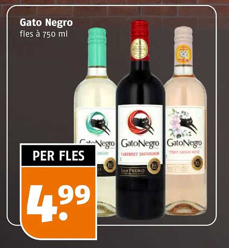Gato Negro fles à 750 ml