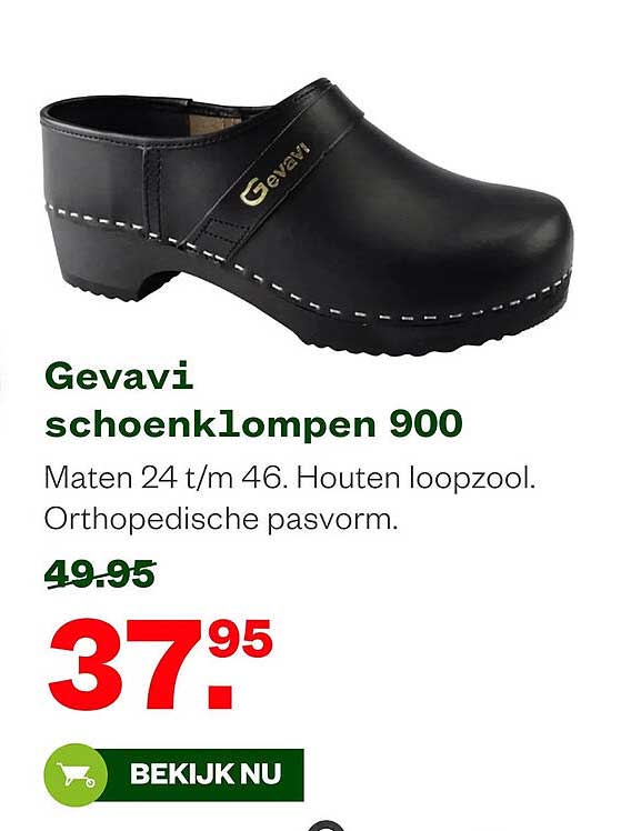 Gevavi schoenkklompen 900