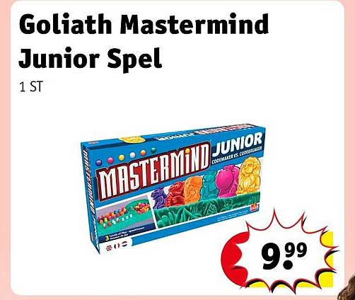 Goliath Mastermind Junior Spel
