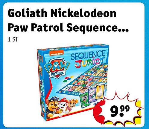 Goliath Nickelodeon Paw Patrol Sequence...