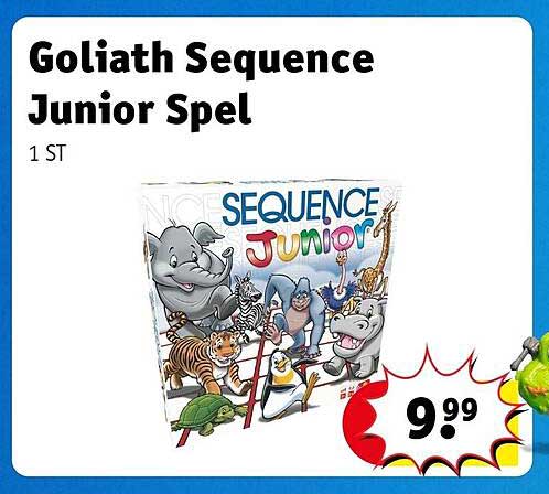 Goliath Sequence Junior Spel