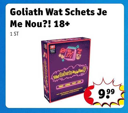 Goliath Wat Schets Je Me Nou?! 18+