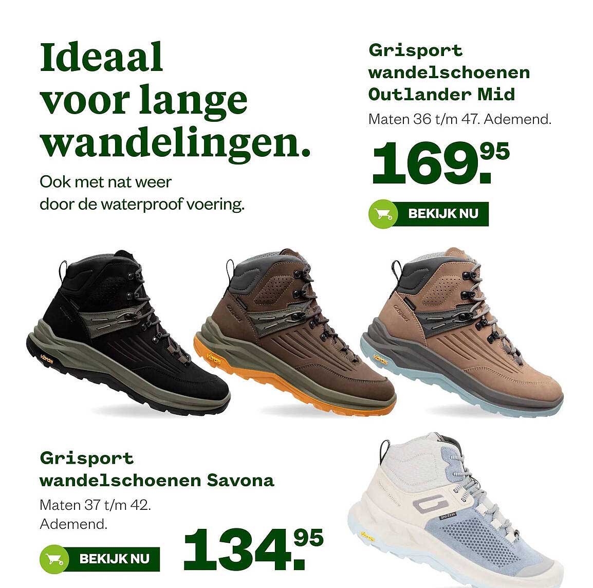 Grisport wandelschoenen Outlander Mid