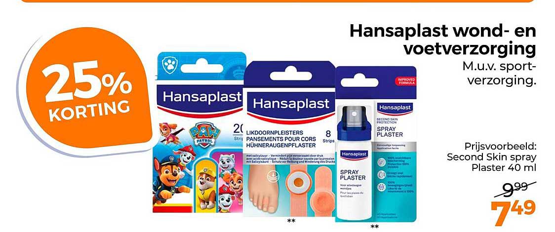 Hansaplast wond- en voetverzorging