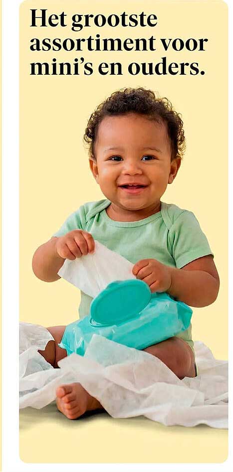 Het grootste assortiment voor mini’s en ouders.