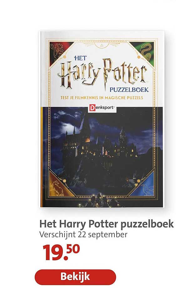 Het Harry Potter puzzelboek