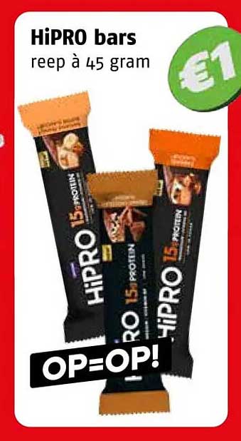 HiPRO bars reep à 45 gram