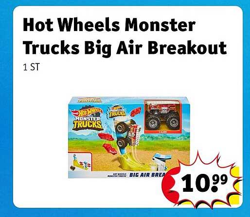 Hot Wheels Monster Trucks Big Air Breakout