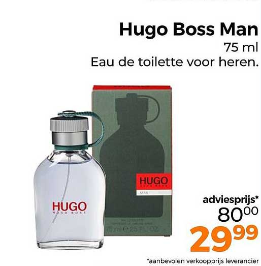 Hugo Boss Man 75 ml Eau de toilette voor heren.