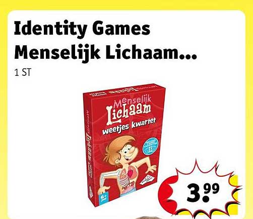 Identity Games Menselijk Lichaam...