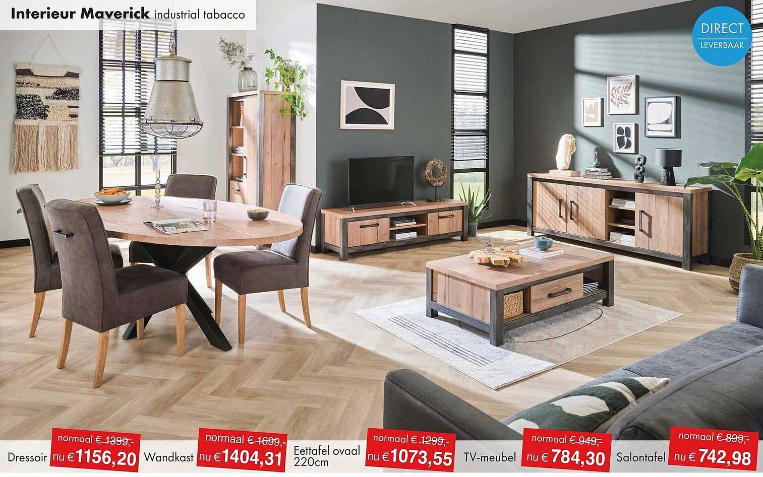 Interieur Maverick industrial tobacco