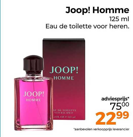 Joop! Homme Eau de toilette voor heren 125 ml