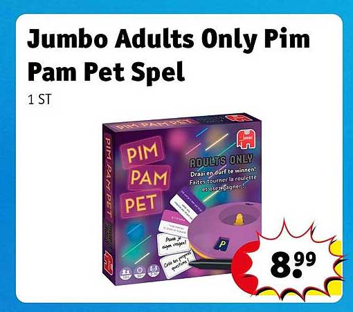 Jumbo Adults Only Pim Pam Pet Spel