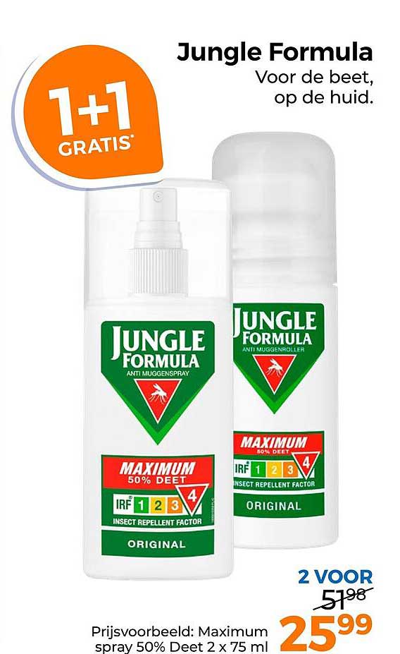 Jungle Formula 1+1 gratis