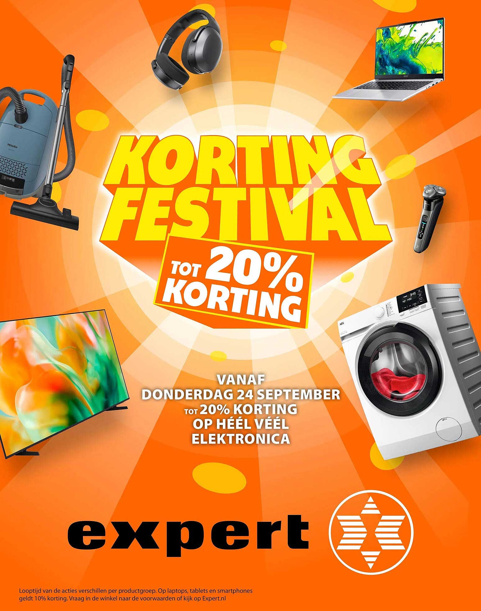 KORTING FESTIVAL - tot 20% KORTING