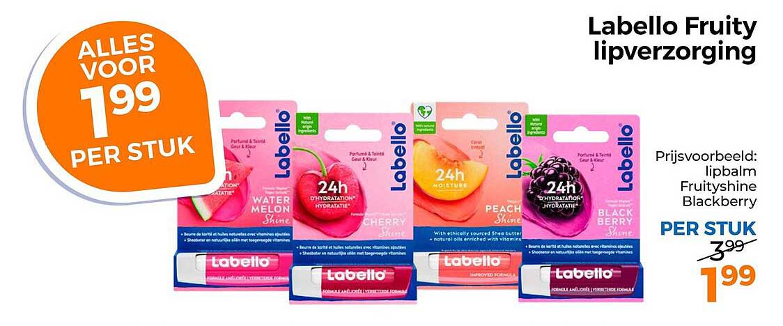 Labello Fruity lipverzorging