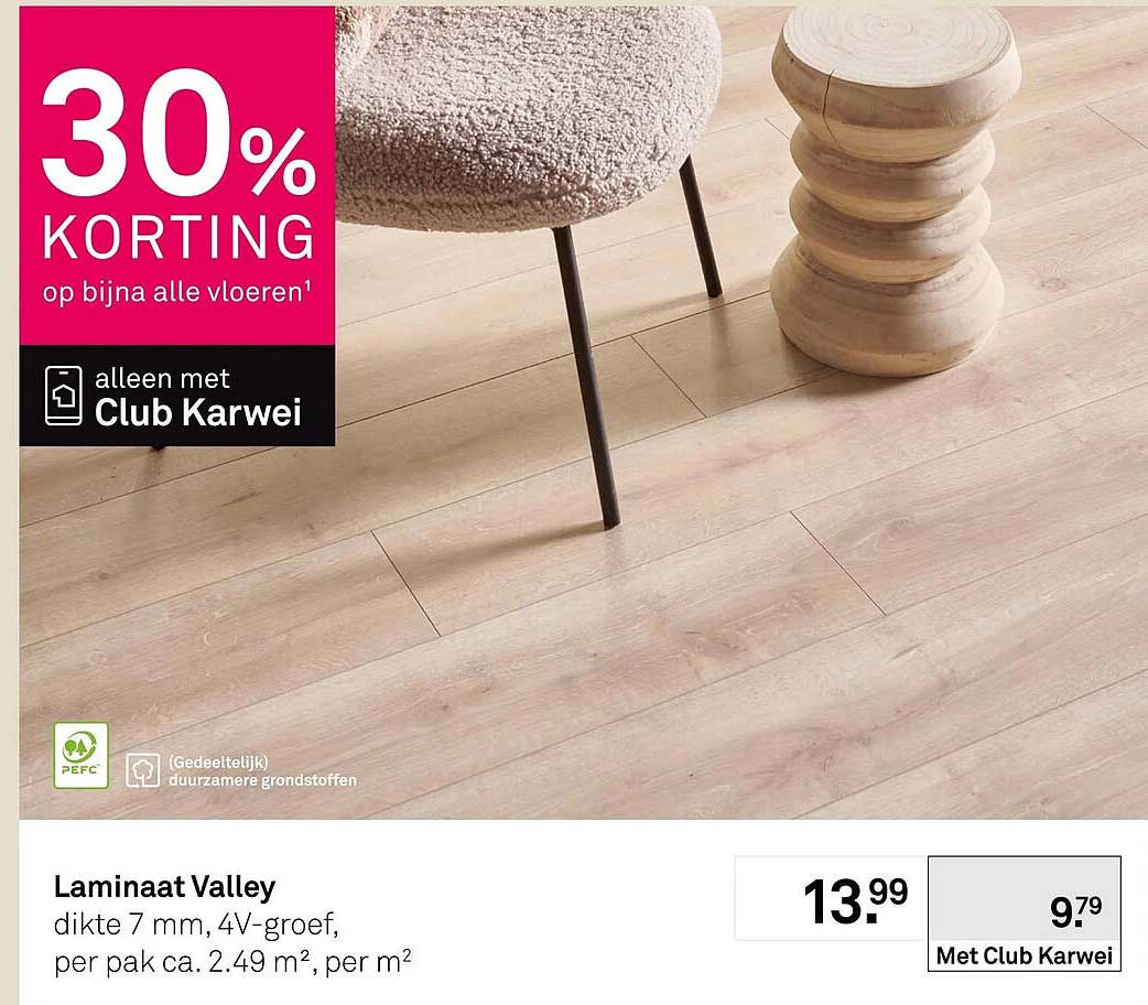 Laminaat Valley 30% KORTING