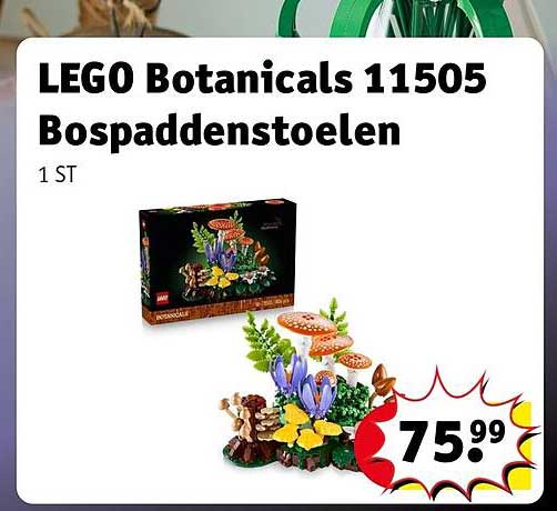 LEGO Botanicals 11505 Bospaddenstoelen