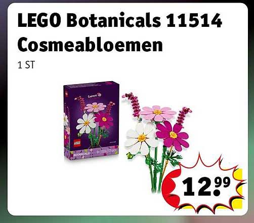 LEGO Botanicals 11514 Cosmea bloemen