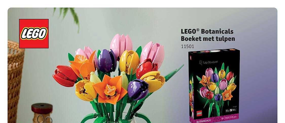 LEGO® Botanicals Boeket met tulpen 11501