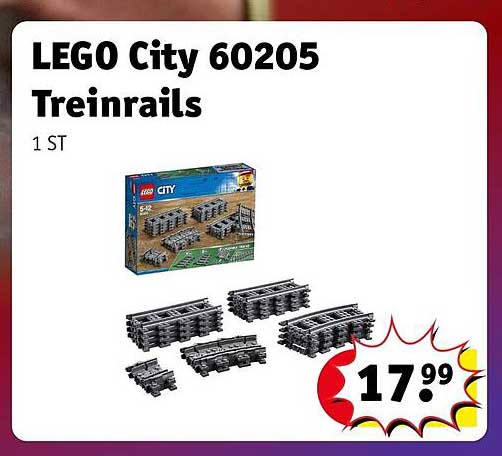 LEGO City 60205 Treinrails