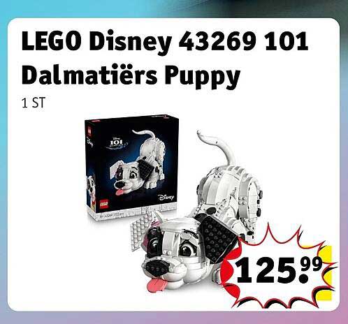 LEGO Disney 43269 101 Dalmatiërs Puppy