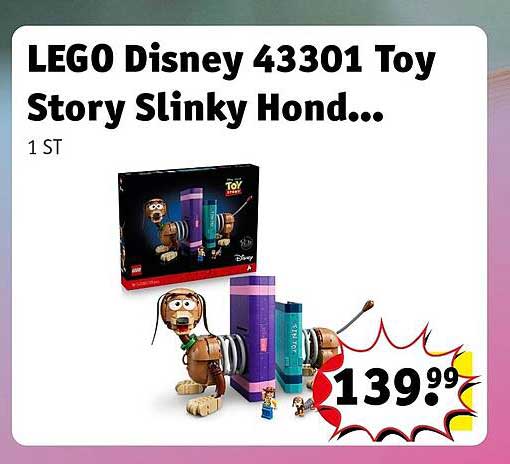 LEGO Disney 43301 Toy Story Slinky Hond...