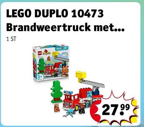 LEGO DUPLO 10473 Brandweertruck met...