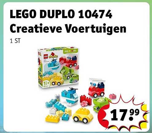 LEGO DUPLO 10474 Creatieve Voertuigen