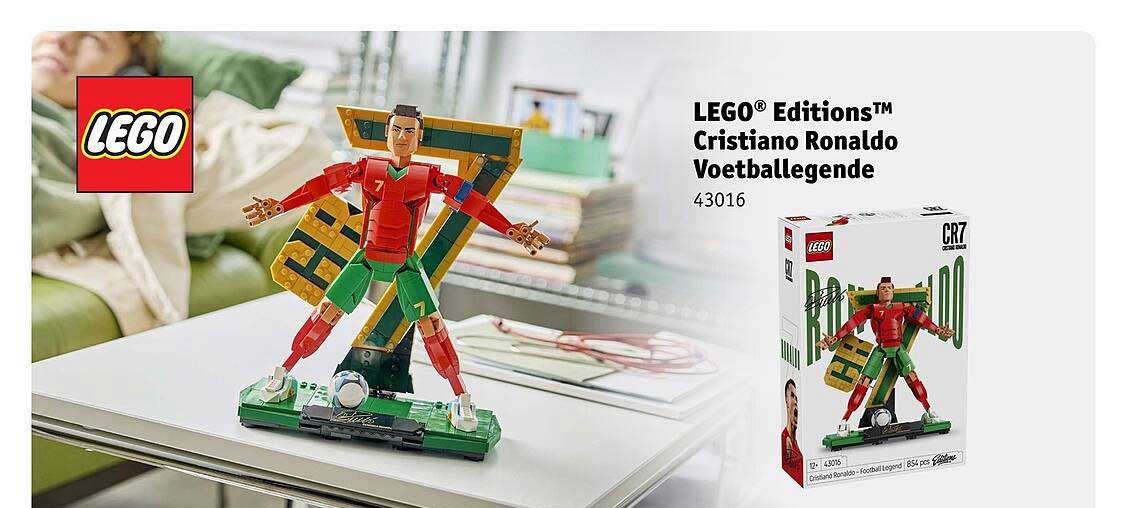 LEGO® Editions™ Cristiano Ronaldo Voetballegende