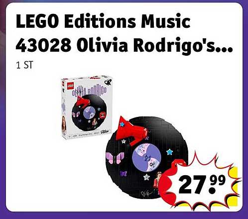 LEGO Editions Music 43028 Olivia Rodrigo's...