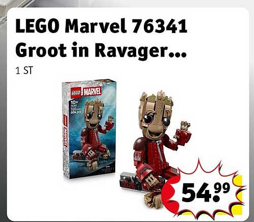 LEGO Marvel 76341 Groot in Ravager...