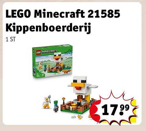 LEGO Minecraft 21585 Kippenboerderij