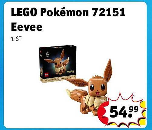 LEGO Pokémon 72151 Eevee
