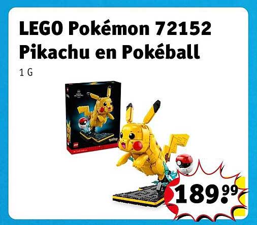 LEGO Pokémon 72152 Pikachu en Pokéball