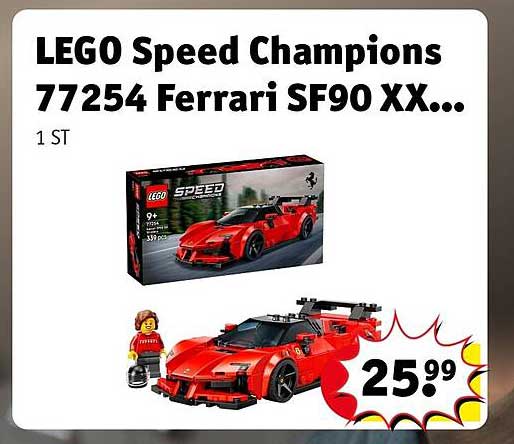 LEGO Speed Champions 77254 Ferrari SF90 XX...