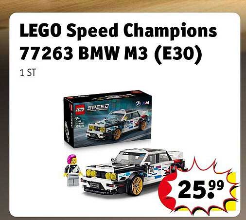 LEGO Speed Champions 77263 BMW M3 (E30)