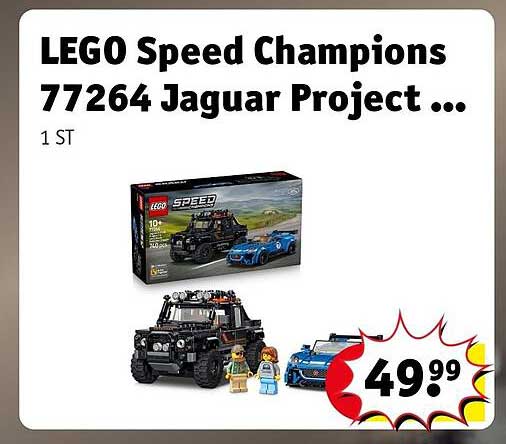 LEGO Speed Champions 77264 Jaguar Project ...