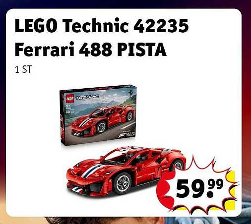 LEGO Technic 42235 Ferrari 488 PISTA