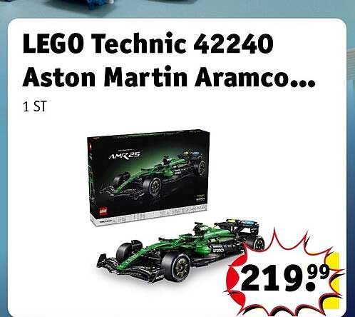 LEGO Technic 42240 Aston Martin Aramco...