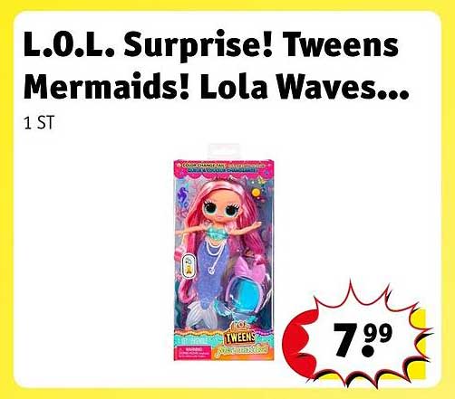 L.O.L. Surprise! Tweens Mermaids! Lola Waves...