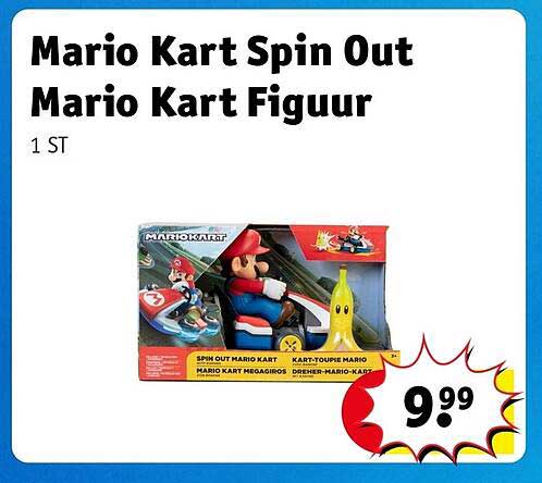 Mario Kart Spin Out Mario Kart Figuur