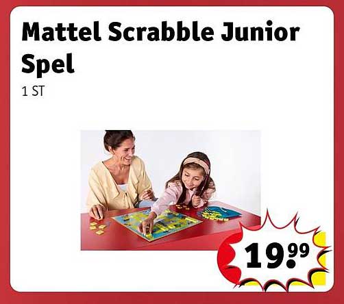 Mattel Scrabble Junior Spel
