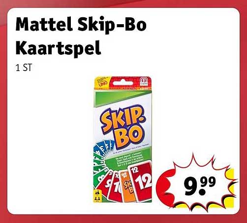Mattel Skip-Bo Kaartspel