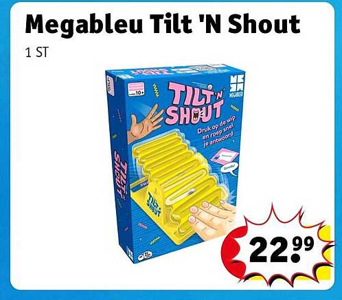 Megableu Tilt 'N Shout 1 ST