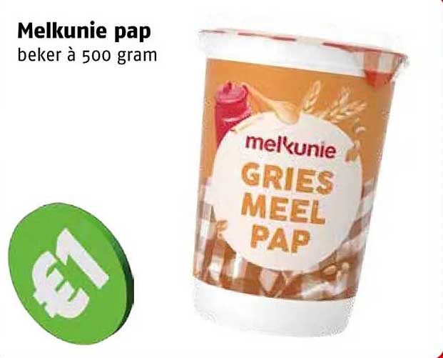 Melkunie pap beker à 500 gram