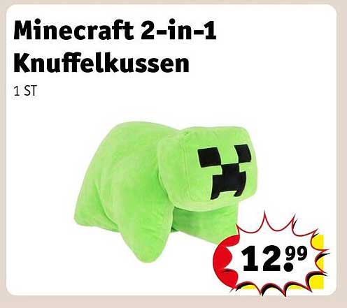 Minecraft 2-in-1 Knuffelkussen